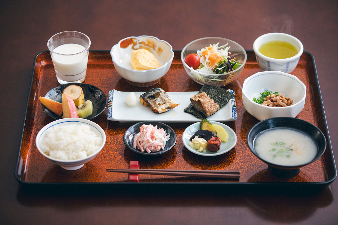 朝食バイキング