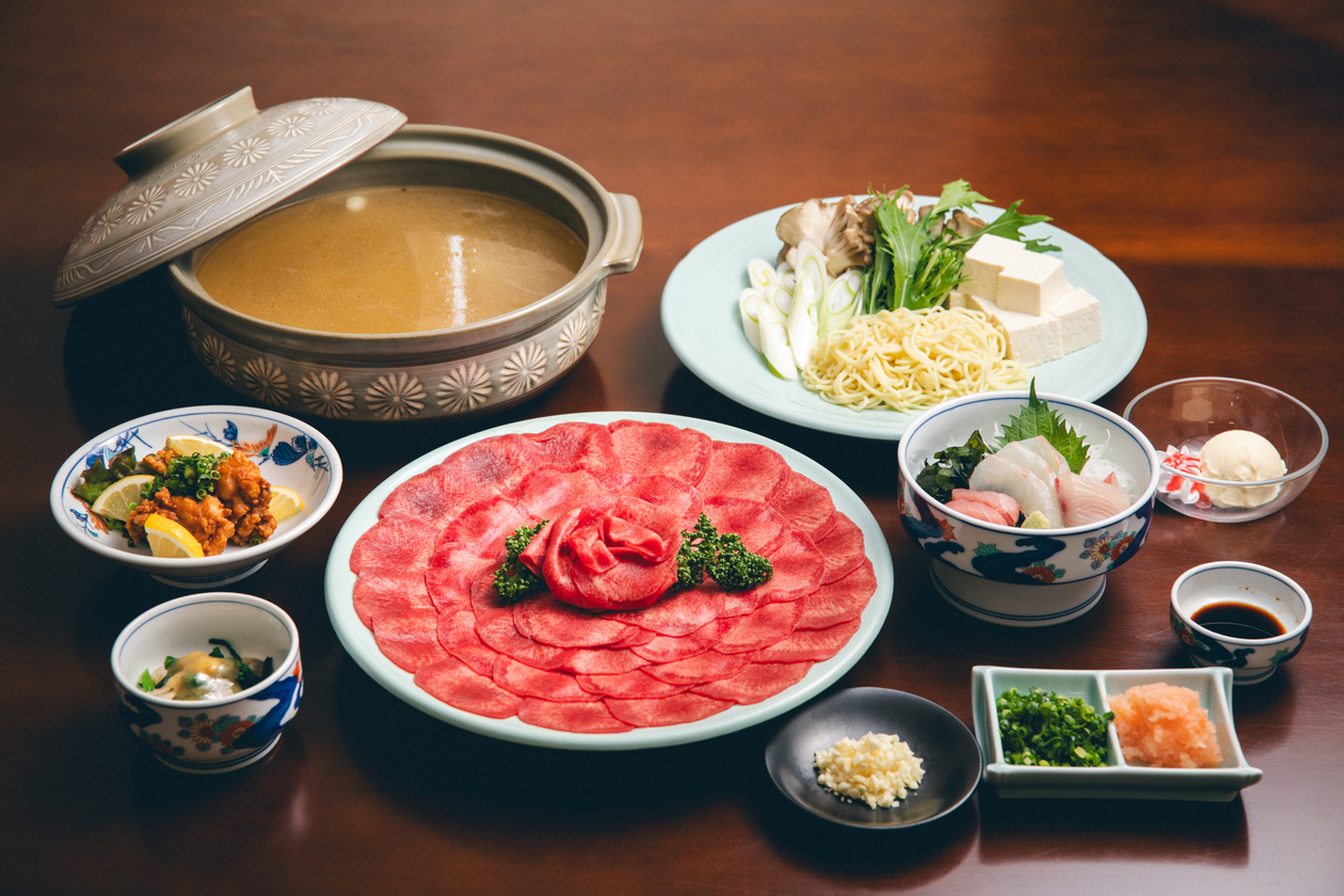牛タンしゃぶコース