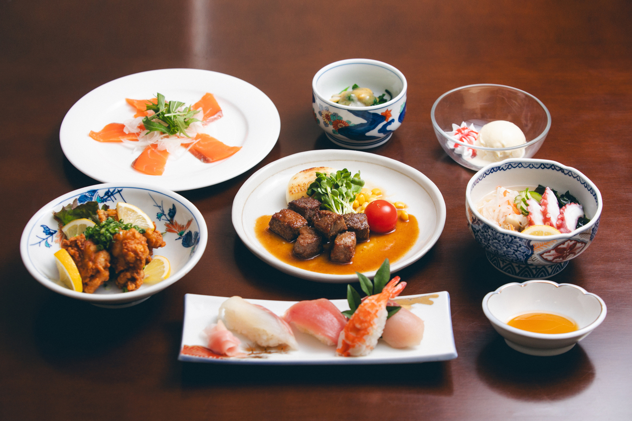 会席コース】