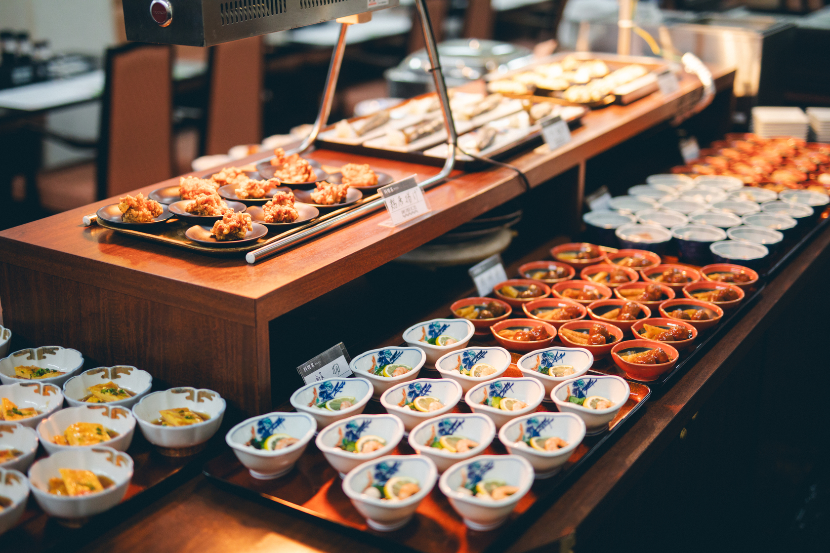 夕食バイキング